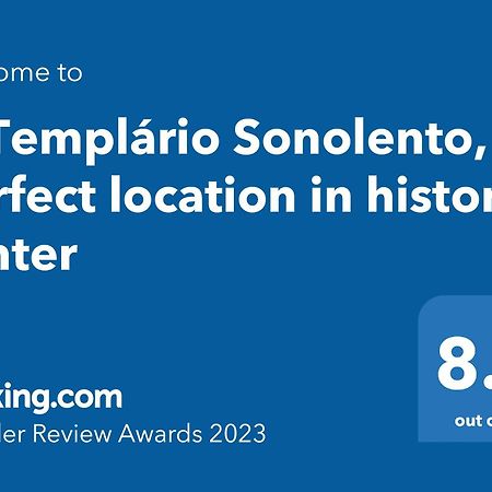 托马尔O Templario Sonolento, Perfect Location In Historic Center别墅 外观 照片
